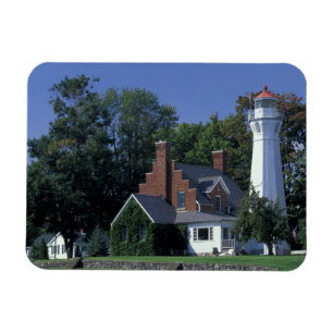 Íman EUA, Michigan, Lago Huron. Port Sanilac