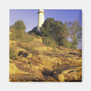 Íman EUA, Michigan, Lake Huron. Pointe Aux Barcas