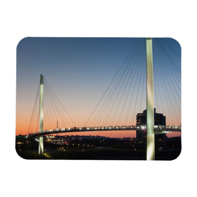 Íman EUA, Nebraska, Omaha, Bob Kerrey Pedestrian (Horizontal)