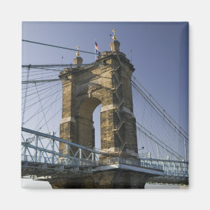 Íman EUA, Ohio, Cincinnati: Suspensão de Roebling 3