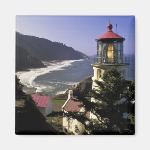 Íman EUA, Oregon, Florence. Farol Heceta Head