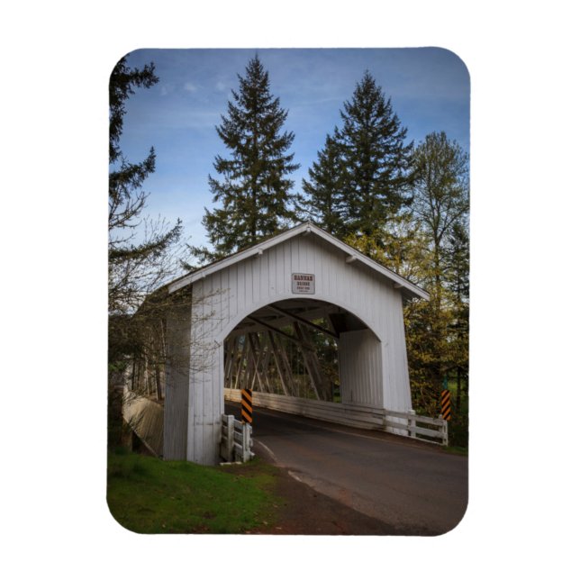 Íman EUA, Oregon, Scio, Hannah Bridge 2 (Vertical)