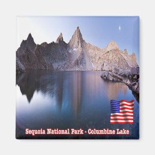Íman EUA Parque Nacional Sequoia - Lago Columbine