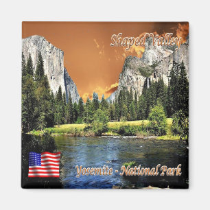 Íman EUA Parque Nacional Yosemite - Vale das Formas