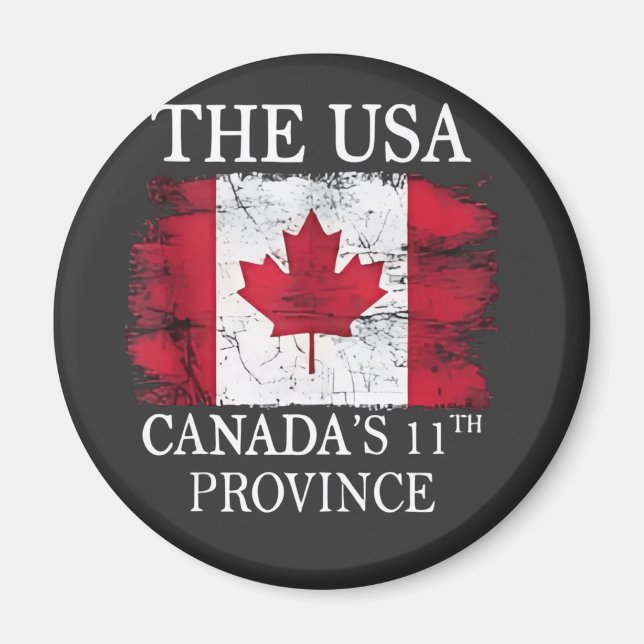 Íman EUA, Província 11 do Canadá, América do Canadá (Frente)