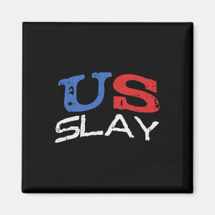 Íman Eua Slay Engraçado Usa 4 De Julho América Patrióti