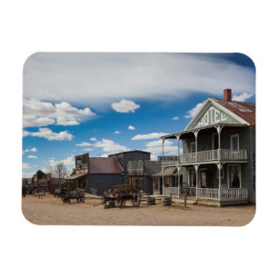 Íman EUA, South Dakota, Stamford, 1880 cidade, pioneiro