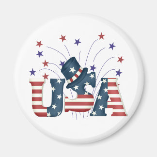 Íman EUA Stars and Stripes T-shirts e presentes