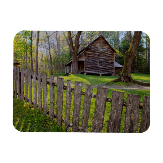 Íman EUA, Tennessee, Cabana em Cades Cove (Horizontal)