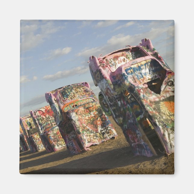 Íman EUA, TEXAS, Área de Panhandle, Amarillo: Cadillac (Frente)