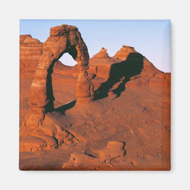Íman EUA, Utah, Arches NP. O Delicate Arch é um dos (Frente)