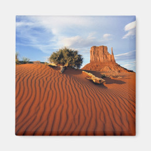 Íman EUA, Utah, Monument Valley. O vento cria