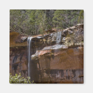 Íman EUA, Utah, Parque Nacional Zion, Cachoeiras em