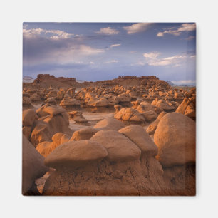 Íman EUA; Utah. Vista do Goblin Valley State Park em