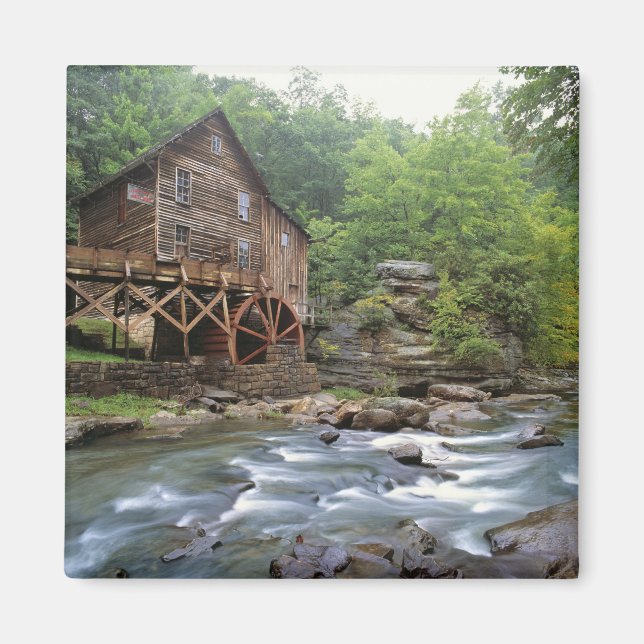 Íman EUA, Virgínia Ocidental, Babcock SP. Rustic Glade (Frente)