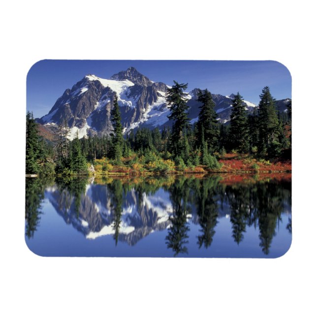 Íman EUA, WA, Heather Meadows RA. Monte Shuksan em (Horizontal)
