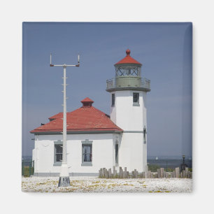 Íman EUA, Washington, Seattle, Farol Alki Point, 2