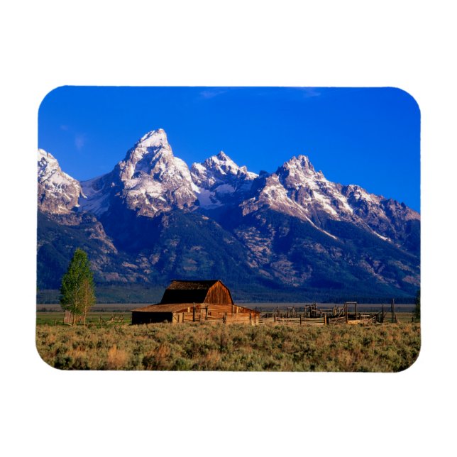 Íman EUA, Wyoming, Grand Teton National Park, Manhã (Horizontal)