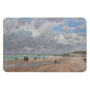 Íman Eugene Boudin - A praia em Deauville
