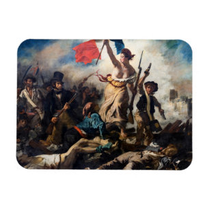 Íman Eugene Delacroix - Liberdade Liderando o Povo