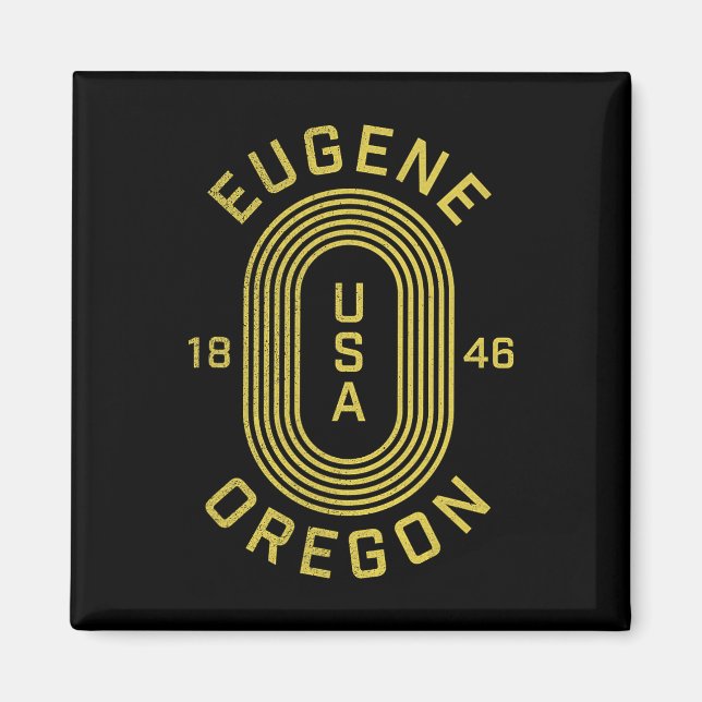 Íman Eugene Oregon EUA  (Frente)