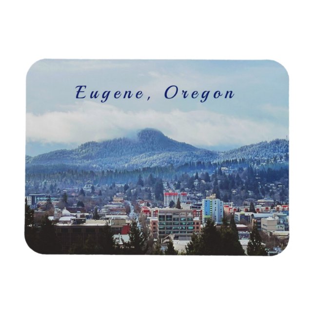 Íman Eugene, Oregon Magnet Flexível (Horizontal)