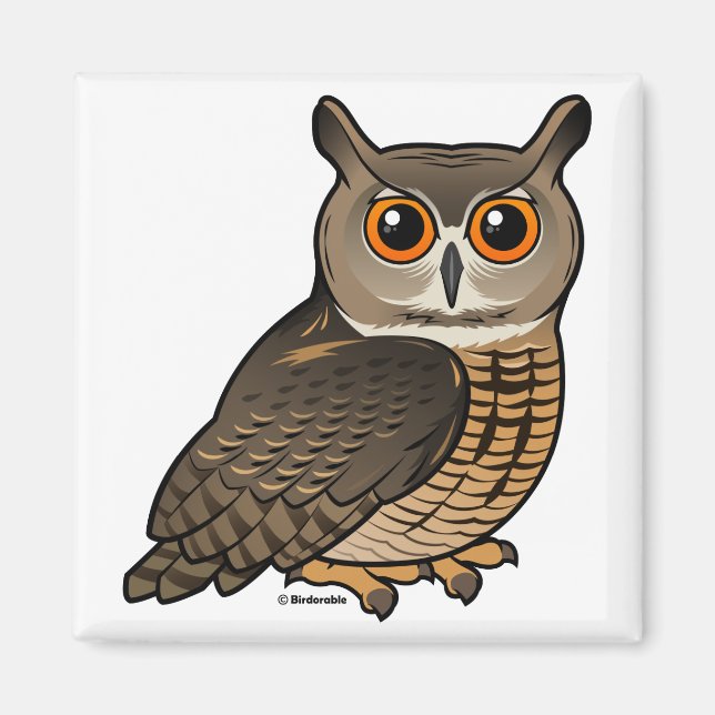 Íman Eurasian Eagle-Owl (Frente)