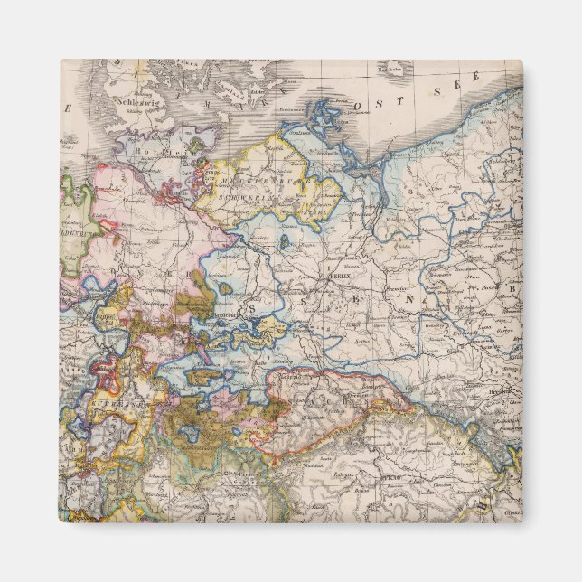 Íman Europa, Alemanha, Áustria (Frente)