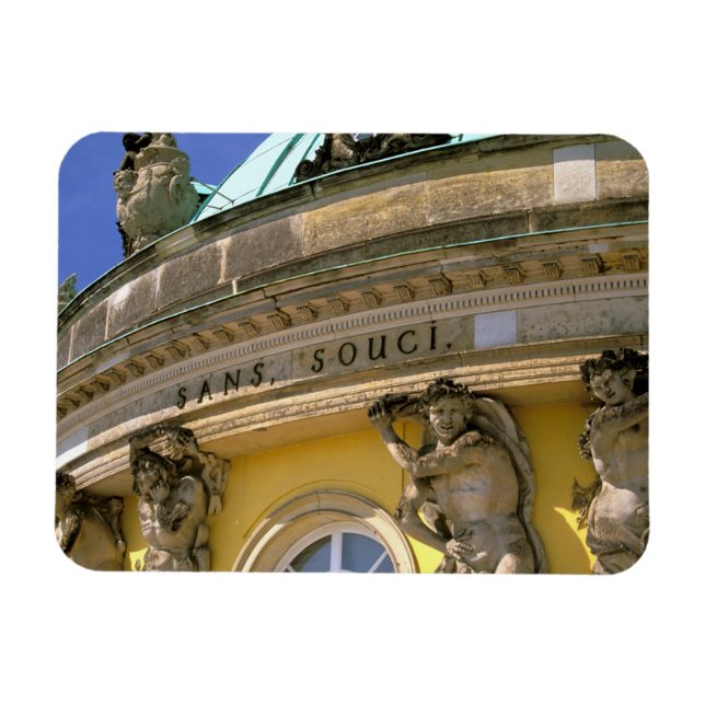 Íman Europa, Alemanha, Potsdam. Parque Sanssouci, (Horizontal)