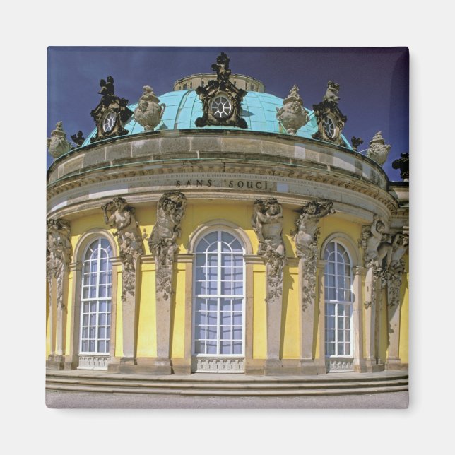 Íman Europa, Alemanha, Potsdam. Parque Sanssouci, 2 (Frente)
