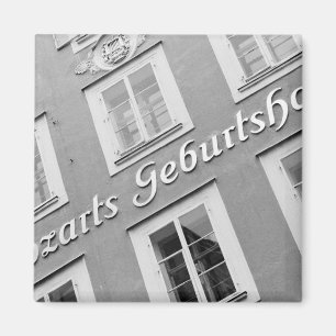 Íman Europa, Áustria, Salzburgo. O local de nascimento