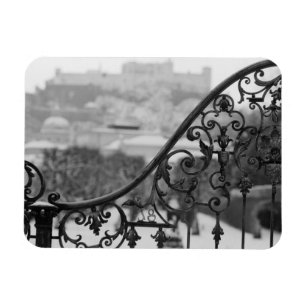 Íman Europa, Áustria, Salzburgo. Vista da Cidade Velha