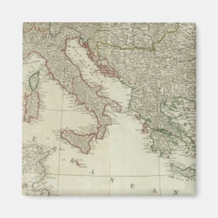 Íman Europa dividida em seus reinos, impérios