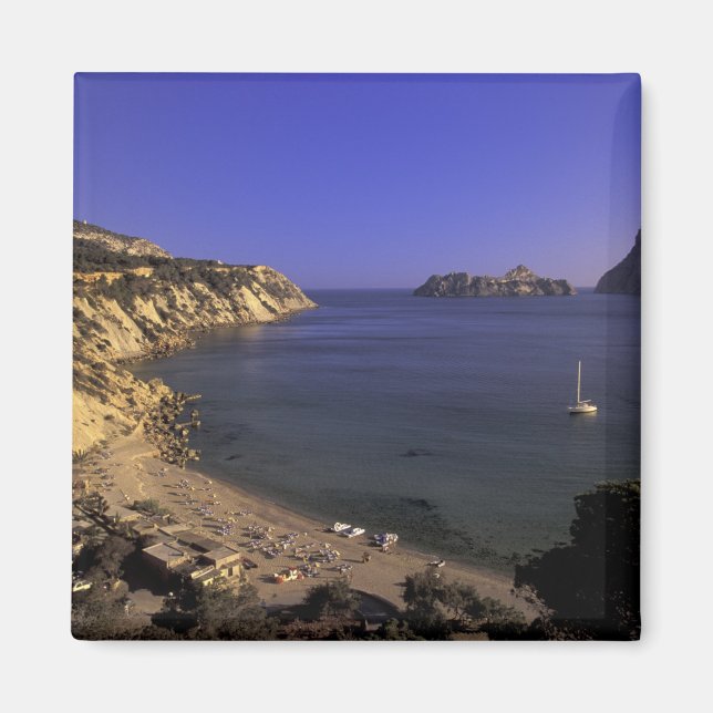 Íman Europa, Espanha, Ilhas Baleares, Ibiza, Cala d'Hor (Frente)