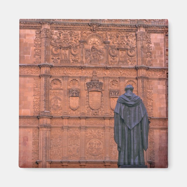 Íman Europa, Espanha, Salamanca. Casacos de armas e (Frente)