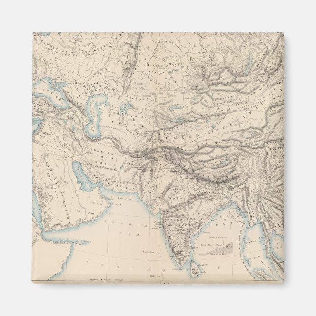 Íman Europa física e Ásia (Frente)