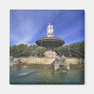 Íman Europa, França, Aix-en-Provence. Fontaine de
