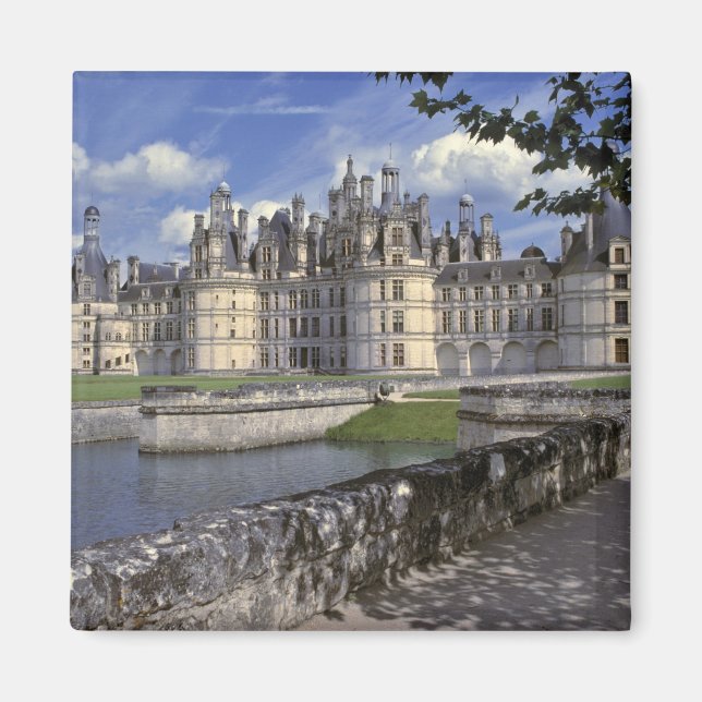 Íman Europa, França, Chambord. Imponente Castelo (Frente)
