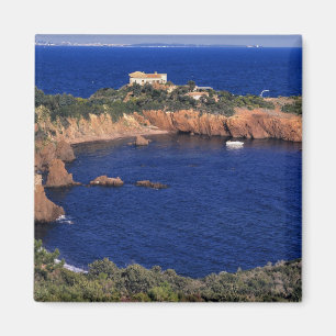 Íman Europa, França, Theoule-sur-Mer. Um telhado de tel