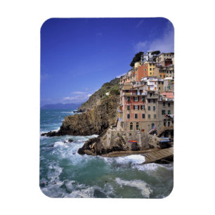 Íman Europa, Itália, Riomaggiore. Riomaggiore é constru