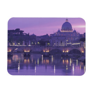 Íman Europa, Itália, Roma. Rua, Peter e Ponte Sant