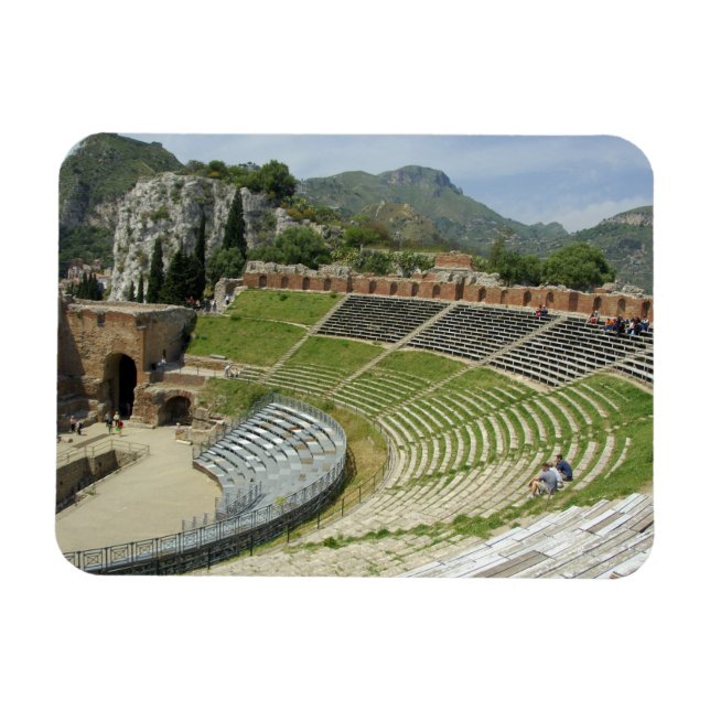 Íman Europa, Itália, Sicília, Taormina. século 3 (Horizontal)
