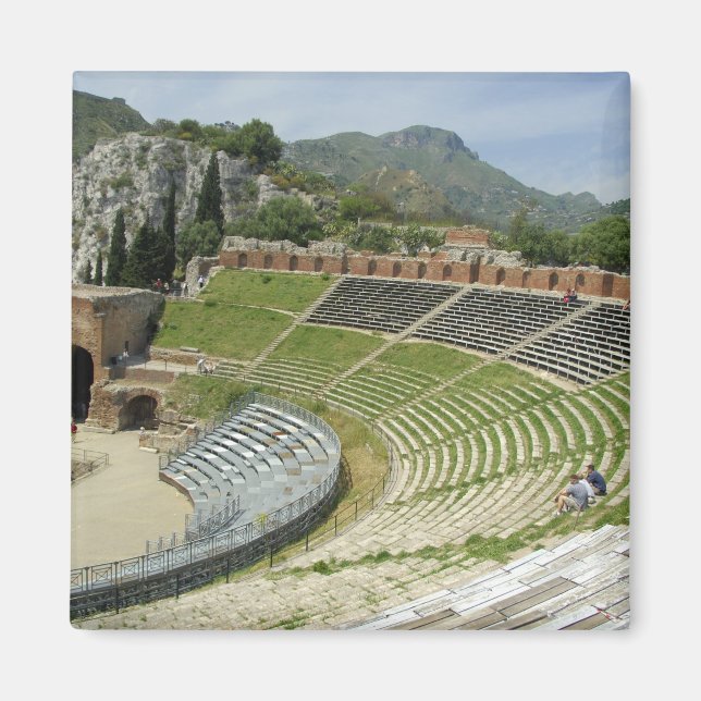 Íman Europa, Itália, Sicília, Taormina. século III (Frente)