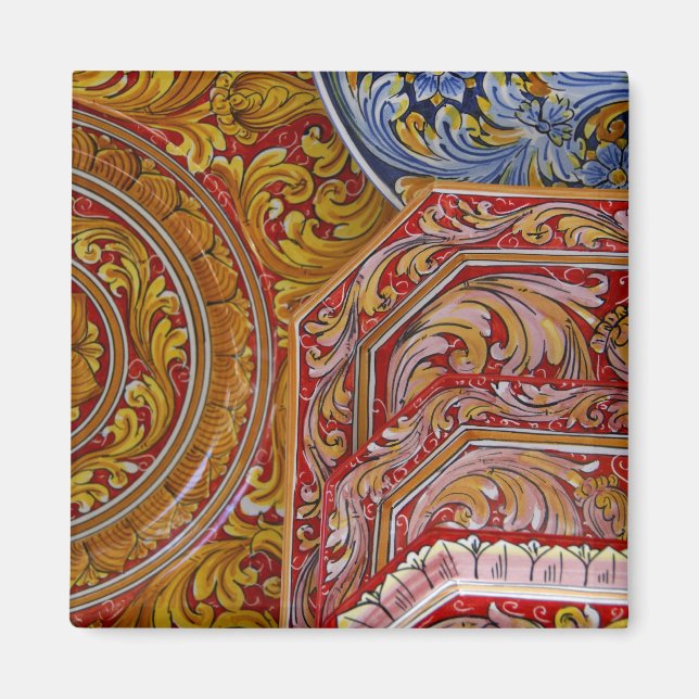 Íman Europa, Itália, Sicília, Taormina. Tradicional 2 (Frente)