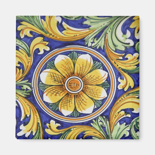 Íman Europa, Itália, Sicília, Taormina. Tradicional 4 (Frente)