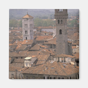 Íman Europa, Itália, Toscana, Lucca, Cidade panorama