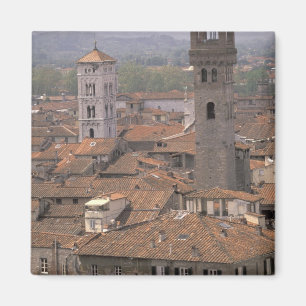 Íman Europa, Itália, Toscana, Lucca, panorama da cidade