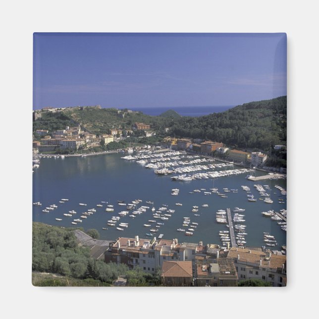 Íman Europa, Itália, Toscana, Porto Ercole, Vista de (Frente)