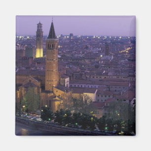 Íman Europa, Itália, Verona, Vista do Castel S.
