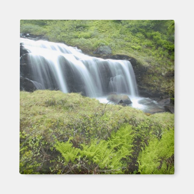Íman Europa, Noruega. Cachoeira. (Frente)